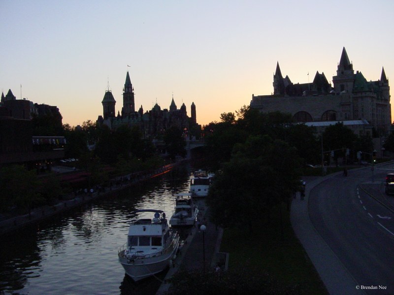 Rideau Locks - 087 Rideau Canal Dusk